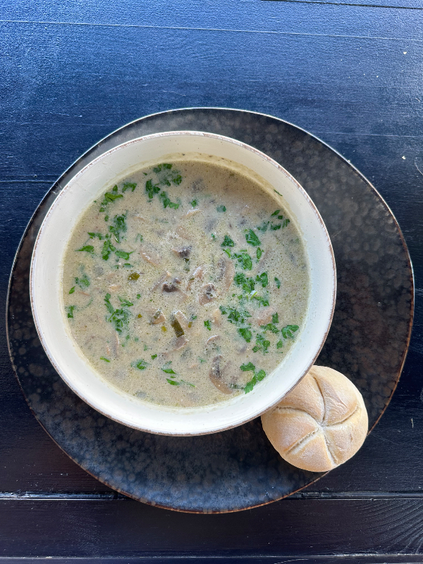 Mushrooms soup