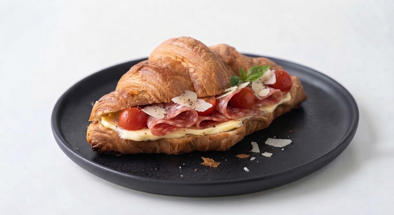 Croissant Salami