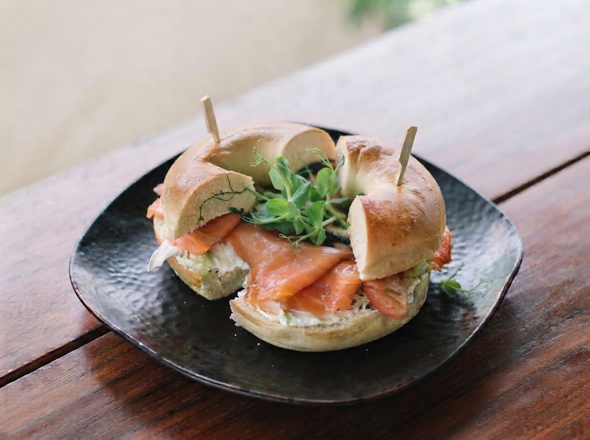 Smoked Salmon Bagel