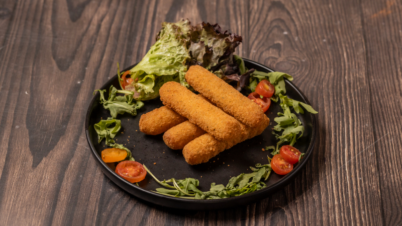 Fried mozzarella sticks