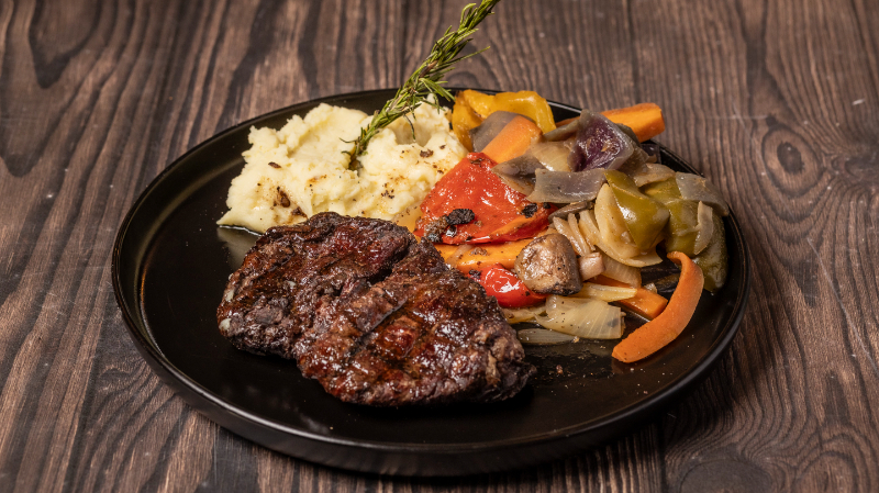 Grilled tenderloin steak