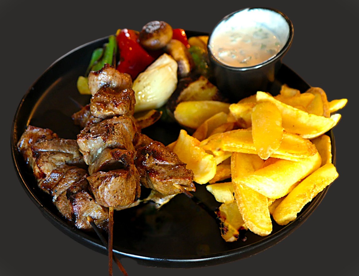 Lamb Kebab skewers ( lamb souvlaki)