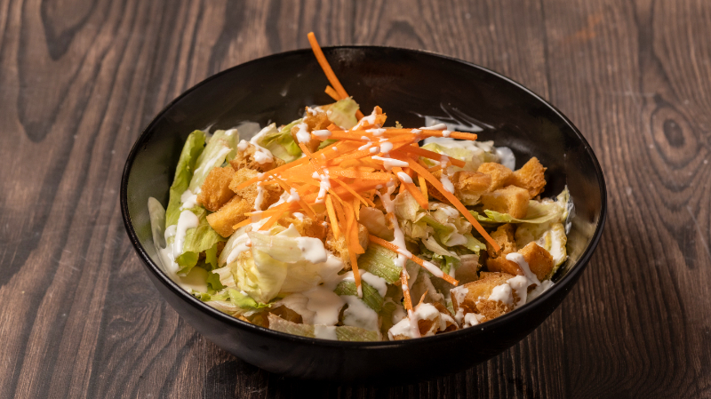 Caesar salad with chicken