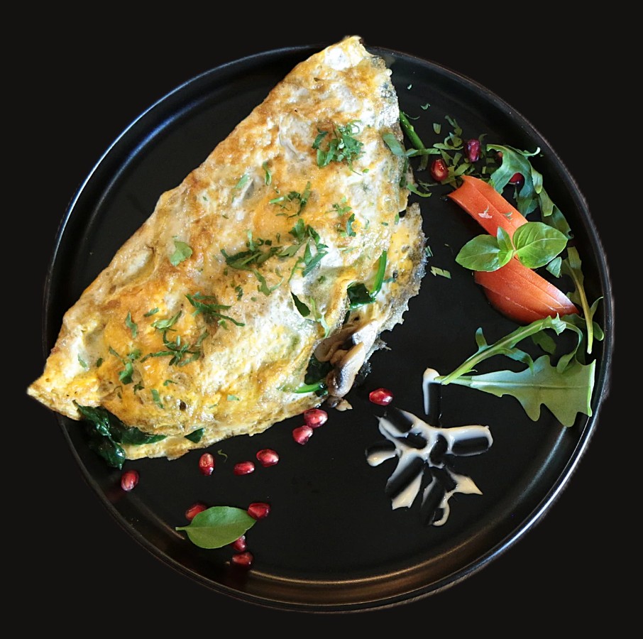 Plain omelette