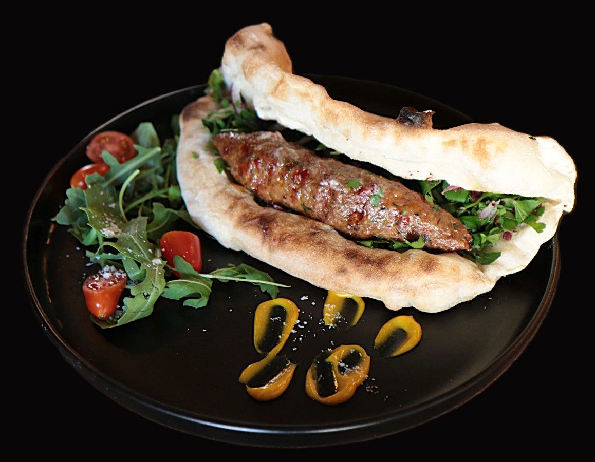Lamb koftah sandwich