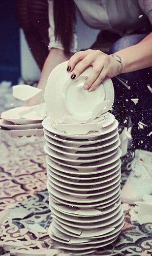 25 Γύψινα Πιάτα για Σπάσιμο